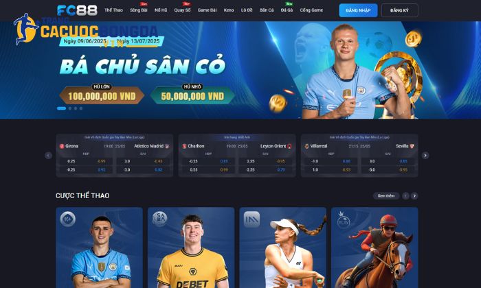 Giới thiệu tổng quan về nhà cái FC88